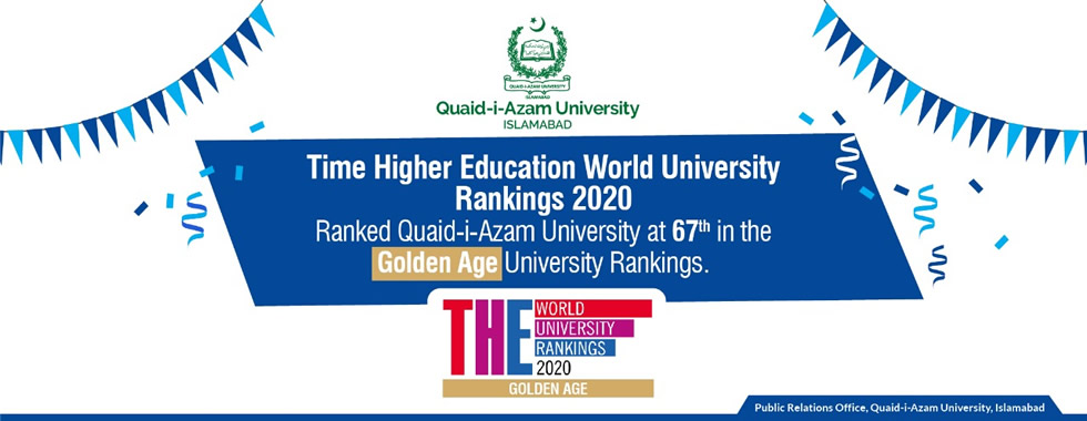 Quaid I Azam University Islamabad Pakistan