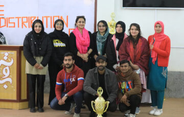 Prize Distribution Ceremony for the recent Sports Gala