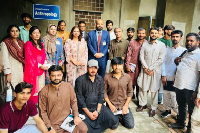 The Department of Anthropology, Quaid-i-Azam University, Islamabad hosted an awareness session conducted by the National Database and Registration Authority (NADRA)