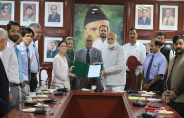 Department of Pharmacy, QAU, Signs MoUs with Biolabs Limited, Zaidi Traders, and Akbar Niazi Teaching Hospital