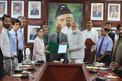 Department of Pharmacy, QAU, Signs MoUs with Biolabs Limited, Zaidi Traders, and Akbar Niazi Teaching Hospital