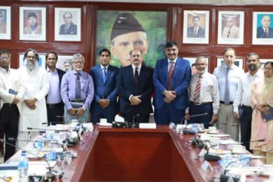 Bangladeshi Academic Delegation Visits QAU to Strengthen Higher Education Cooperation